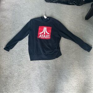 H&M Atari Black Crewneck Sweater